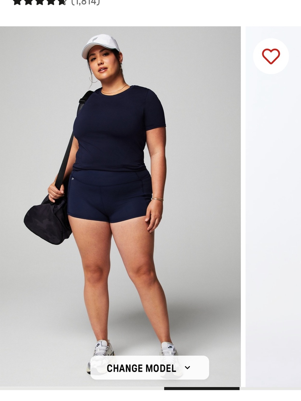 Fabletics Feather Tech Short Sleeve Active Top